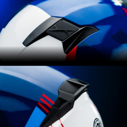 AMETHYST WIND WHITE HELMET | Glossy Finish