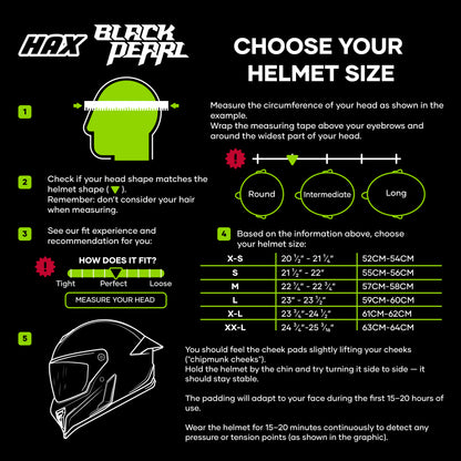 BLACK PEARL BLACK HELMET | Glossy Finish