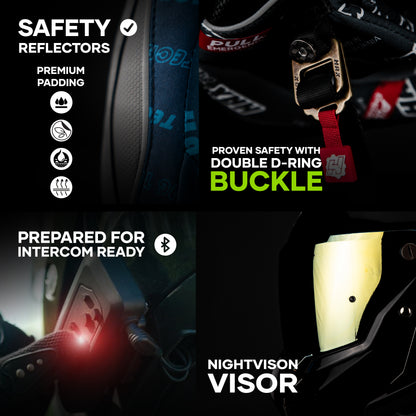 BLACK PEARL BLACK HELMET | Glossy Finish