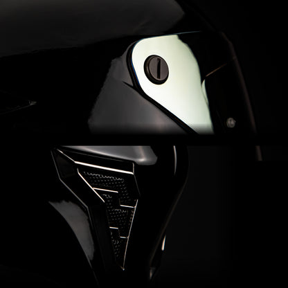 BLACK PEARL BLACK HELMET | Glossy Finish