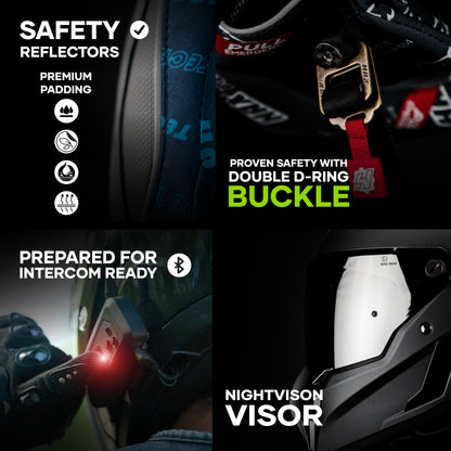 BLACK PEARL GUN METAL HELMET | Matte Finish