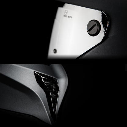 BLACK PEARL GUN METAL HELMET | Matte Finish