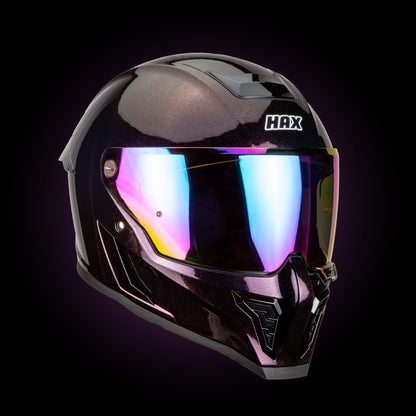 BLACK PEARL SPARKLE WINE HELMET | Glossy Finish