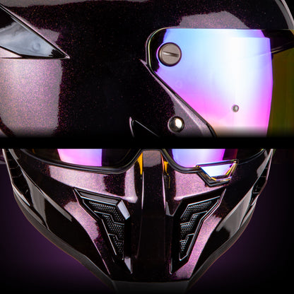 BLACK PEARL SPARKLE WINE HELMET | Glossy Finish