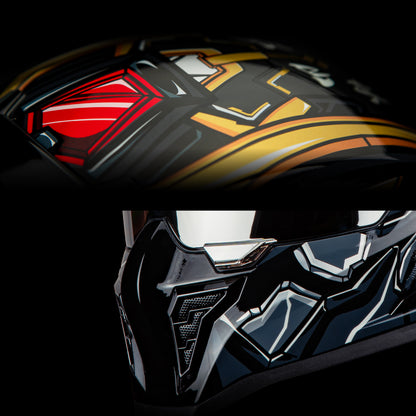 BLACK PEARL WARRIOR HELMET | Glossy Finish