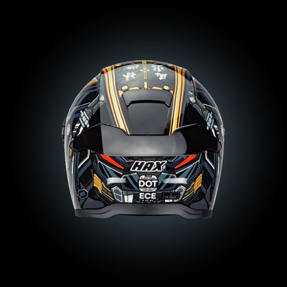 BLACK PEARL WARRIOR HELMET | Glossy Finish