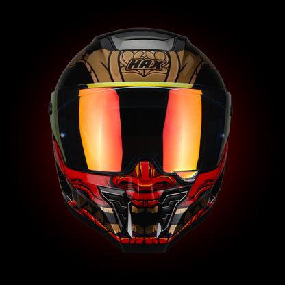 BLACK PEARL RED SHOGUN HELMET | Glossy Finish