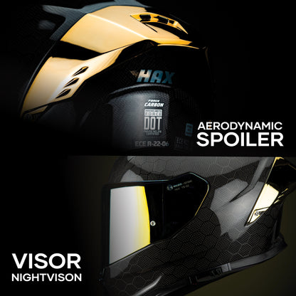 FORCE CARBON BLACK SNAKE | Glossy Finish