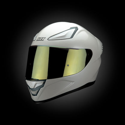 ONIX PEARL WHITE HELMET | Glossy Finish