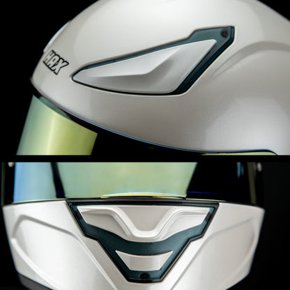 ONIX PEARL WHITE HELMET | Glossy Finish