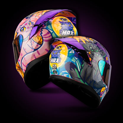 ONIX CATS HELMET | Glossy Finish
