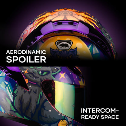 ONIX CATS HELMET | Glossy Finish