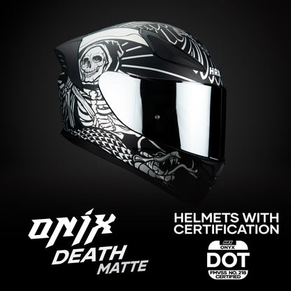 ONIX DEATH MATTE HELMET