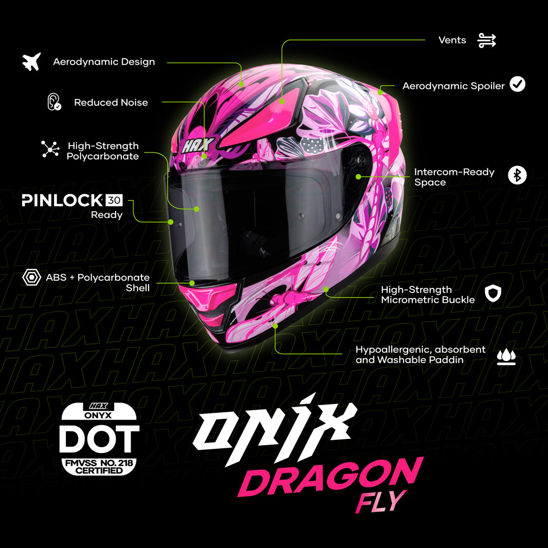 ONIX DRAGON FLY HELMET | Glossy Finish