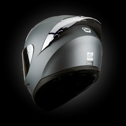 ONIX GUN METAL HELMET | Matte Finish