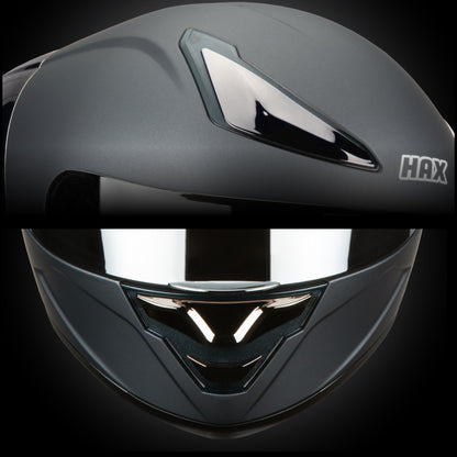 ONIX GUN METAL HELMET | Matte Finish