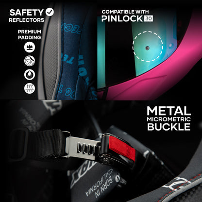 ONIX HOT PINK HELMET | Matte Finish