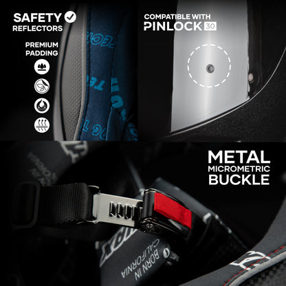 ONIX SPARKLE BLACK HELMET | Glossy Finish