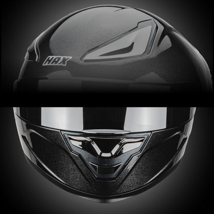 ONIX SPARKLE BLACK HELMET | Glossy Finish