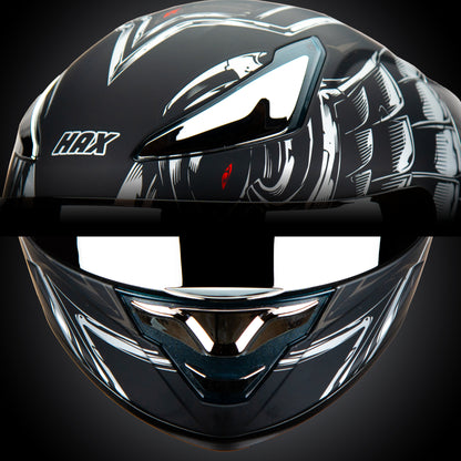 ONIX RAPHA SILVER HELMET | Glossy Finish