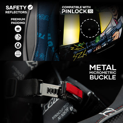 ONIX SCAR FACE HELMET | Matte Finish