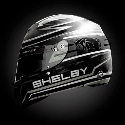 SHELBY RACING HELMETS | TALL TEXAN BLACK