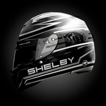 SHELBY RACING HELMETS | TALL TEXAN BLACK