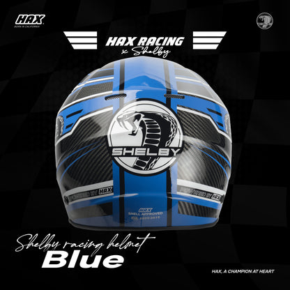 SHELBY RACING HELMETS | BLUE