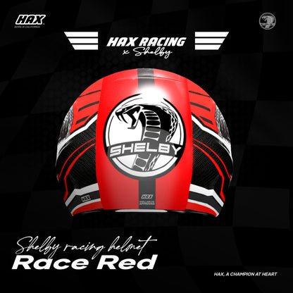 SHELBY RACING HELMETS | RED