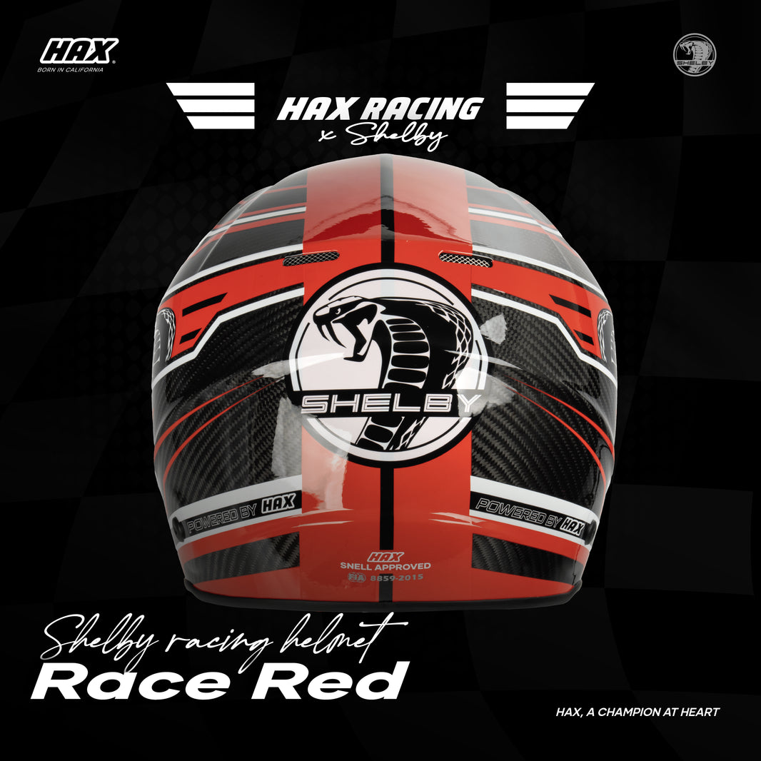SHELBY RACING HELMETS | RED