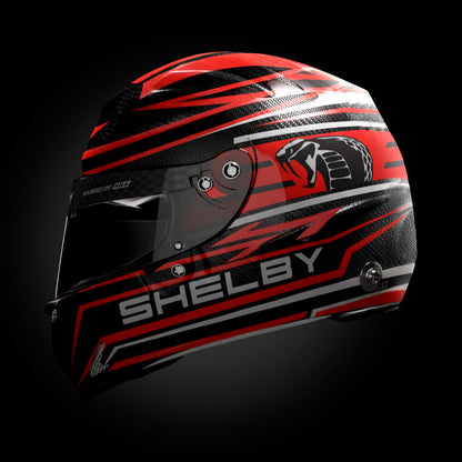 SHELBY RACING HELMETS | RED