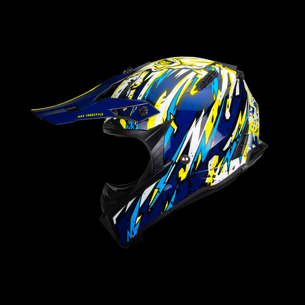 FREESTYLE BLUE HELMET | Glossy Finish