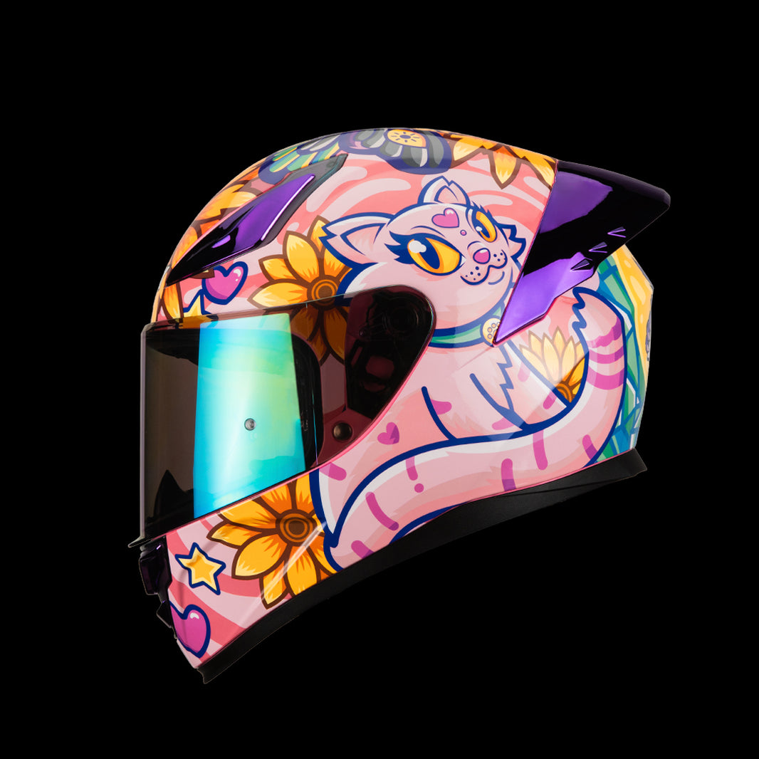 ONIX CATS HELMET | Glossy Finish