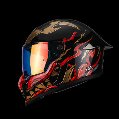 BLACK PEARL RED SHOGUN HELMET | Glossy Finish